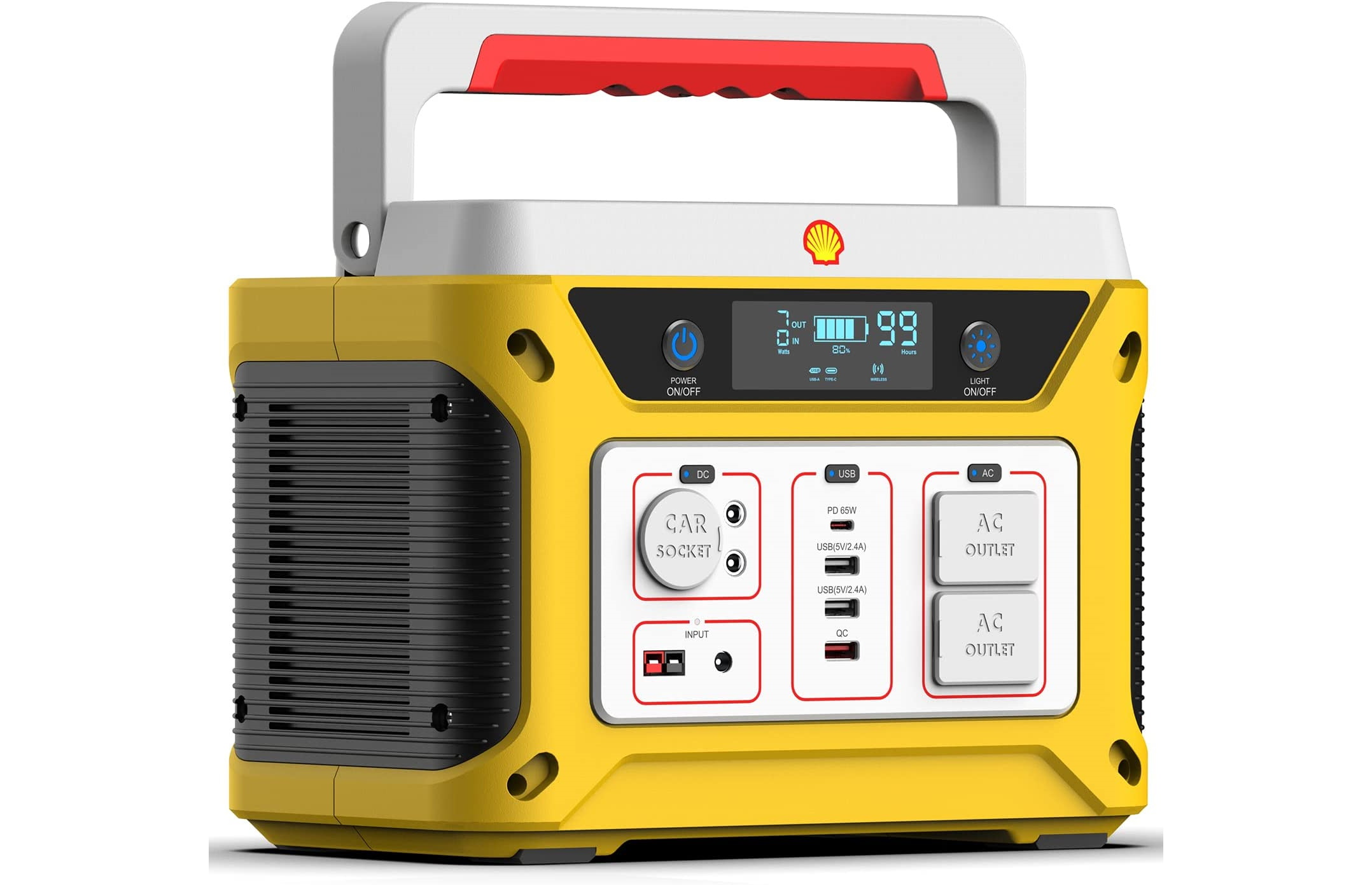 500Wh Portable Power Station with Lithium Battery Pack