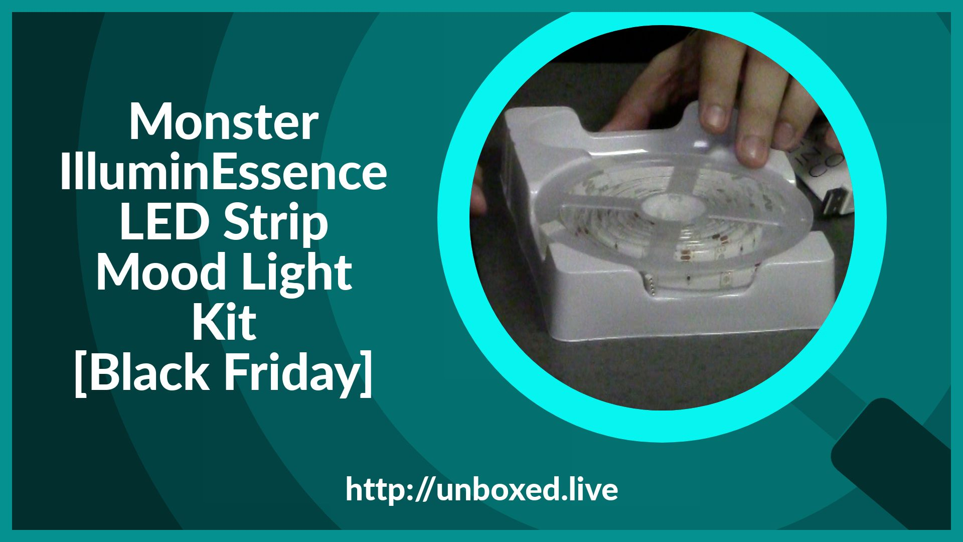 Monster IlluminEssence LED Strip Mood Light Kit Show Notes PLUGHITZ